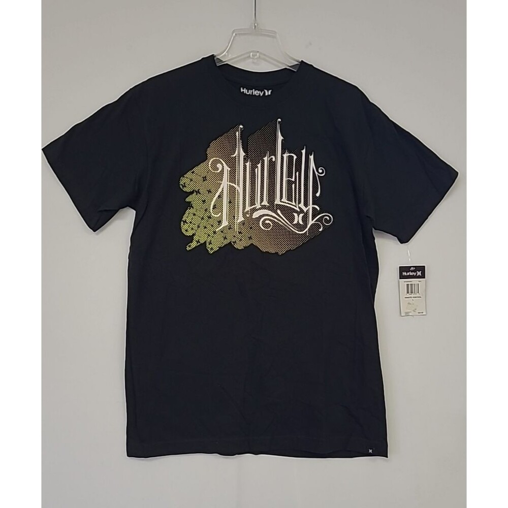 Hurley Men's Remote Control Graphic Logo Short Sleeve Tee T-Shirt L - NWT
